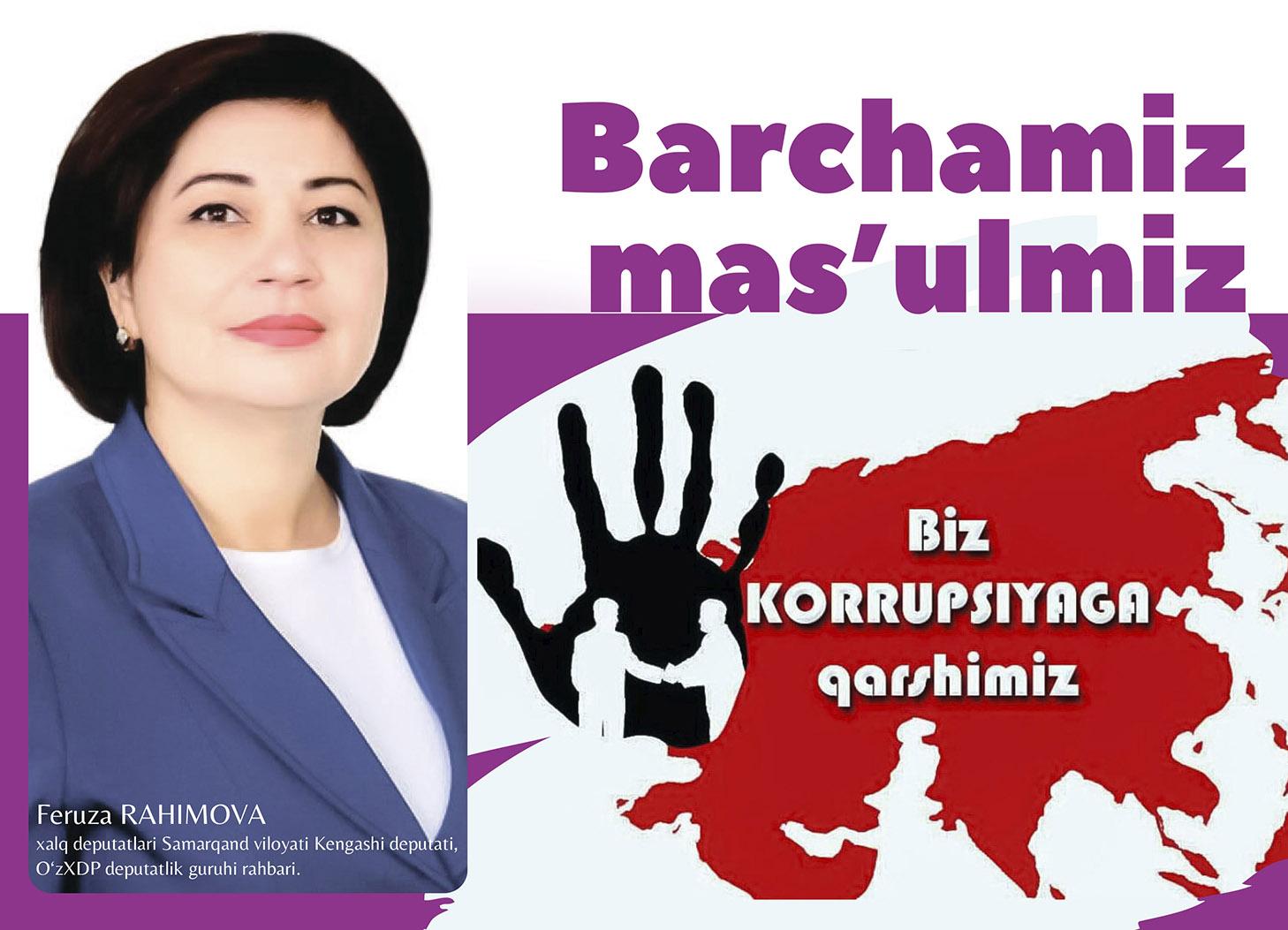 Barchamiz mas’ulmiz