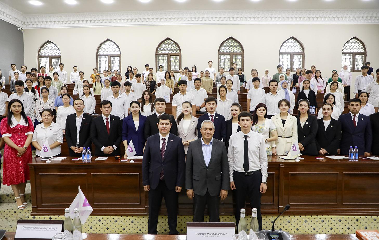 Tashabbuskor yoshlarimiz Farg‘onada jamlandi