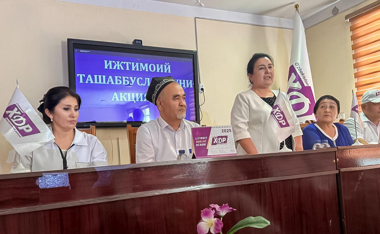 Andijonda “Ijtimoiy tashabbuslar kuni” aksiyasi o‘tkazildi
