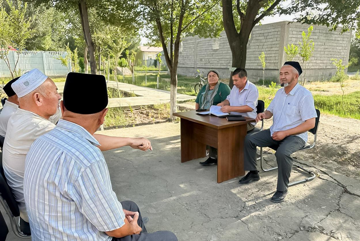 Deputatimiz saylovchilari oldida hisobot taqdim etdi