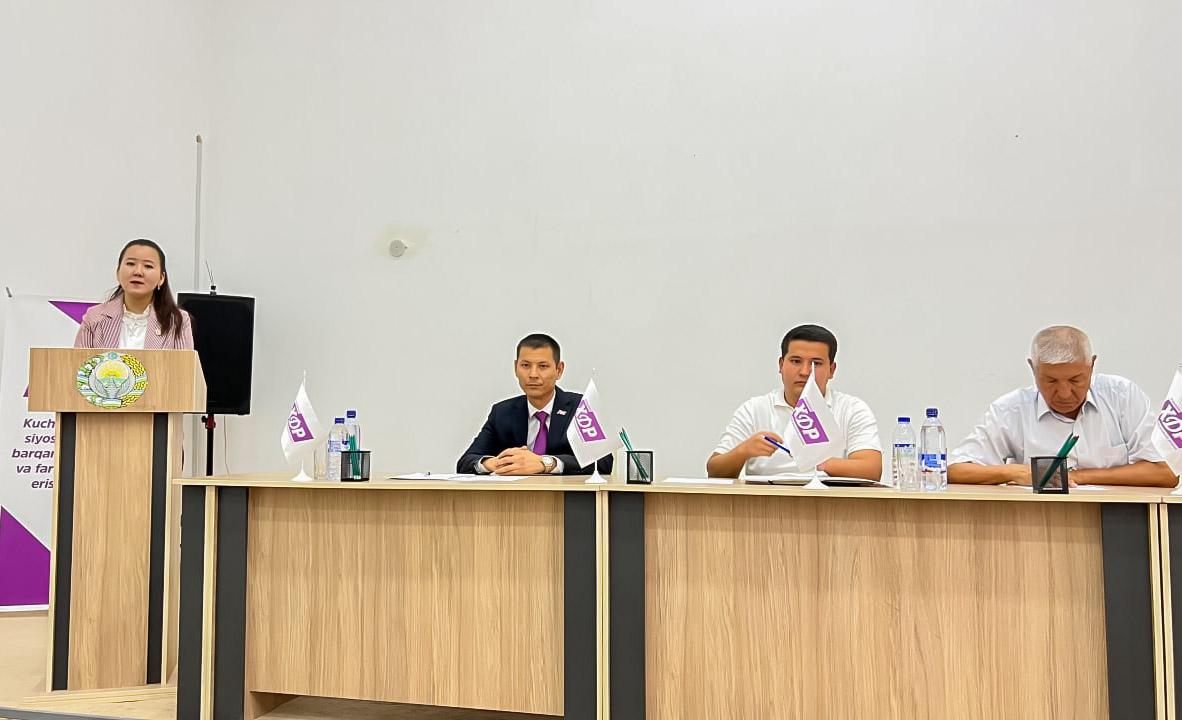 Chimboydagi yoshlarning fikrlari tinglandi