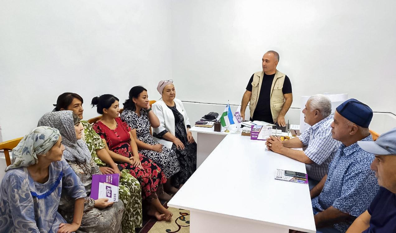 Kogonda aholi bilan ochiq muloqot o‘tkazildi