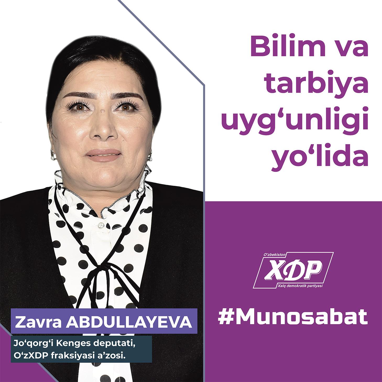 Bilim va tarbiya uyg‘unligi yo‘lida