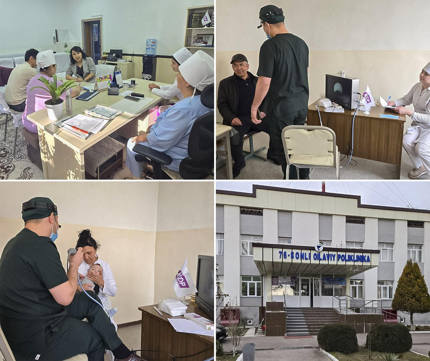 Toshkent tumanida bepul tibbiy ko‘rik tashkil etildi