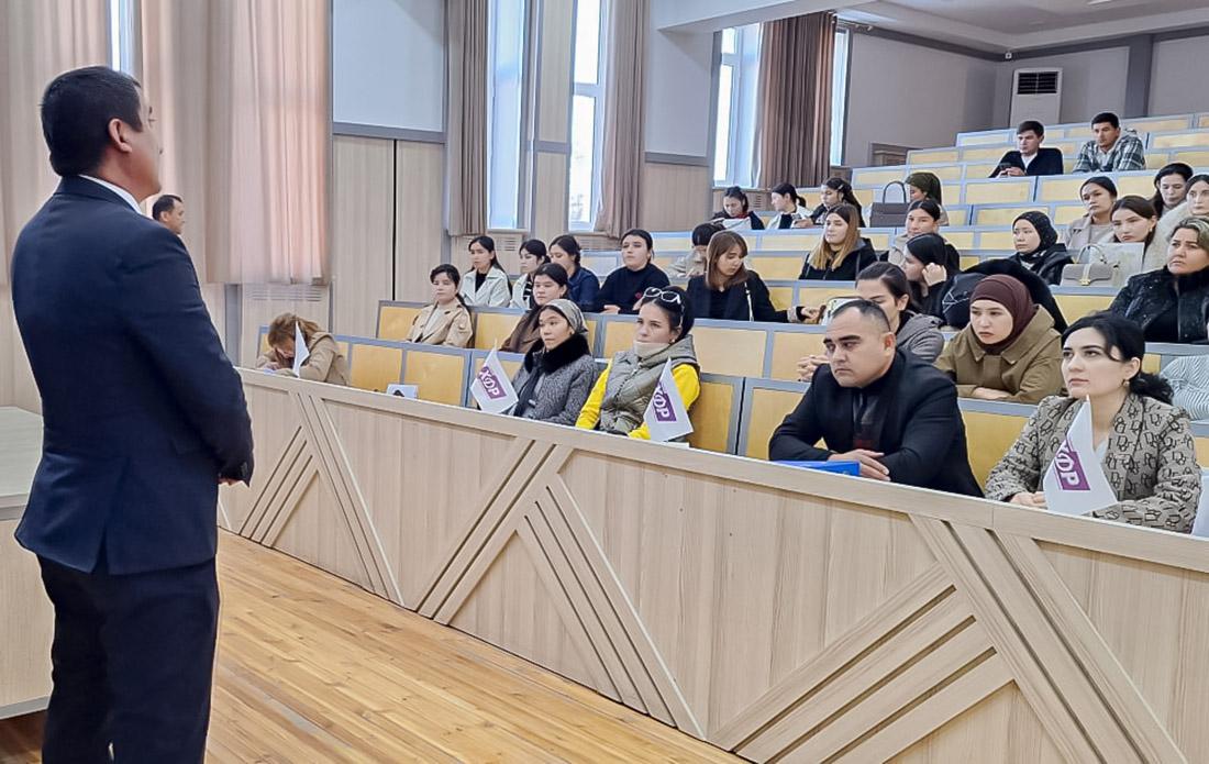 Xorazmda yoshlar bilan uchrashuv bo‘lib o‘tdi