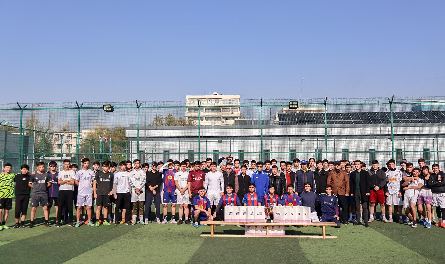 Talabalar o‘rtasida futbol musobaqasi o‘tkazildi