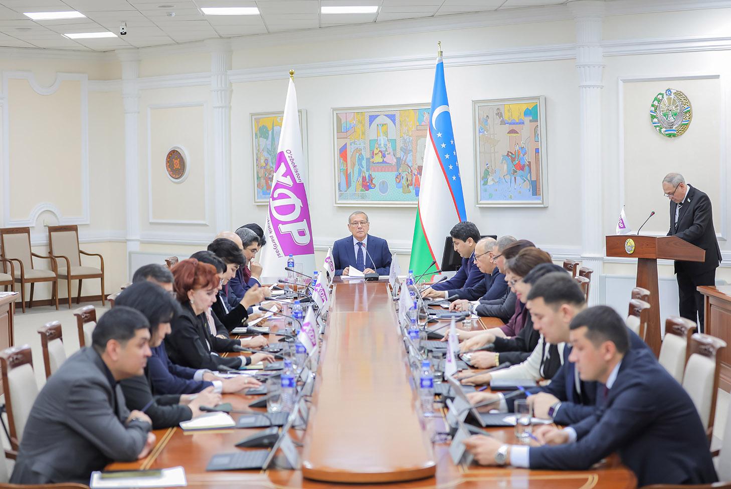 Xalq manfaati qonunlar markazida bo‘lishi kerak