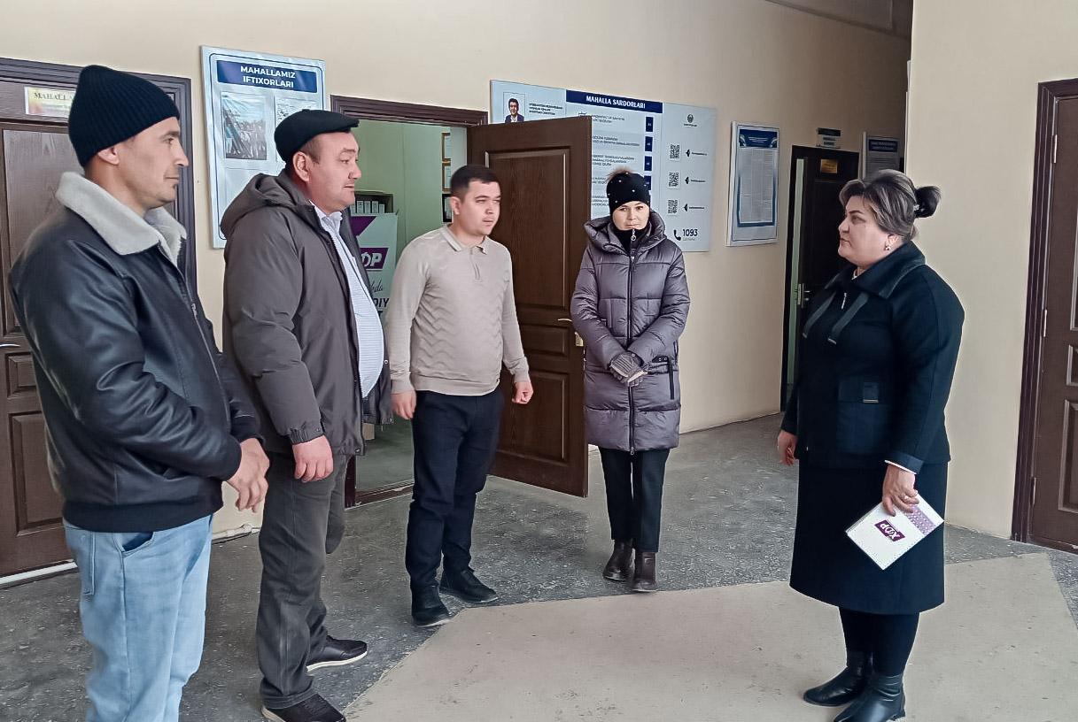 Mahallalardagi muammolar joyiga chiqib o‘rganilmoqda