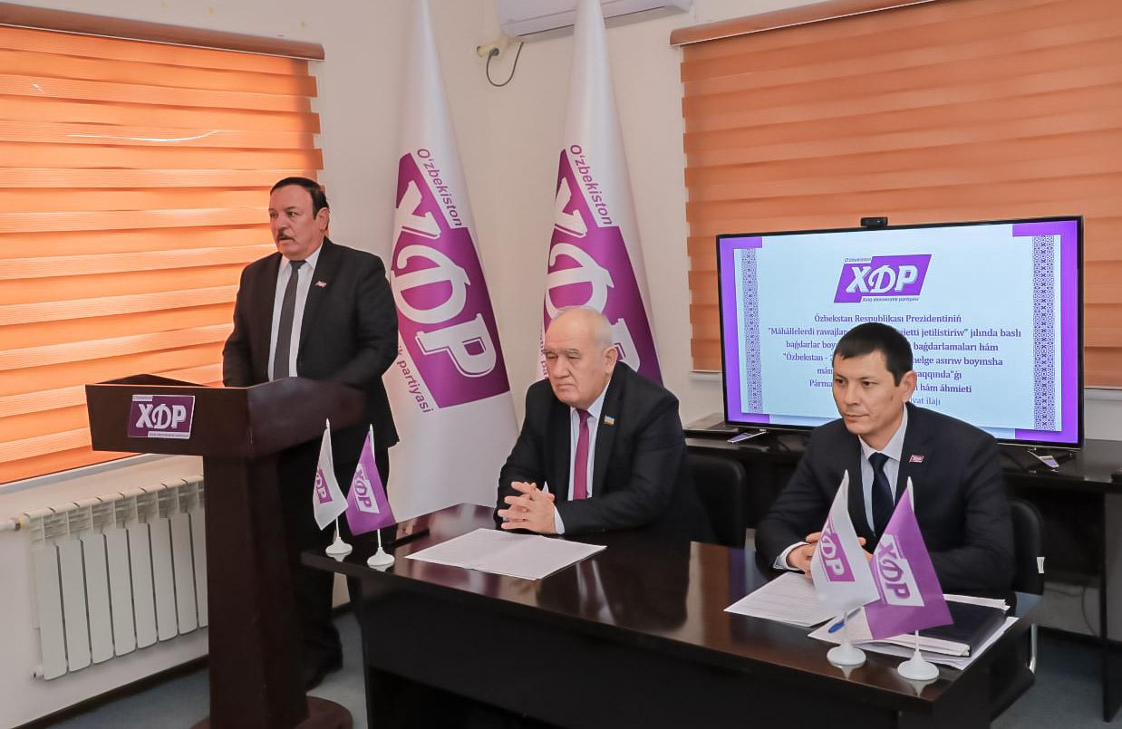 Davlat dasturining mazmun-mohiyati keng jamoatchilikka targ‘ib qilinmoqda