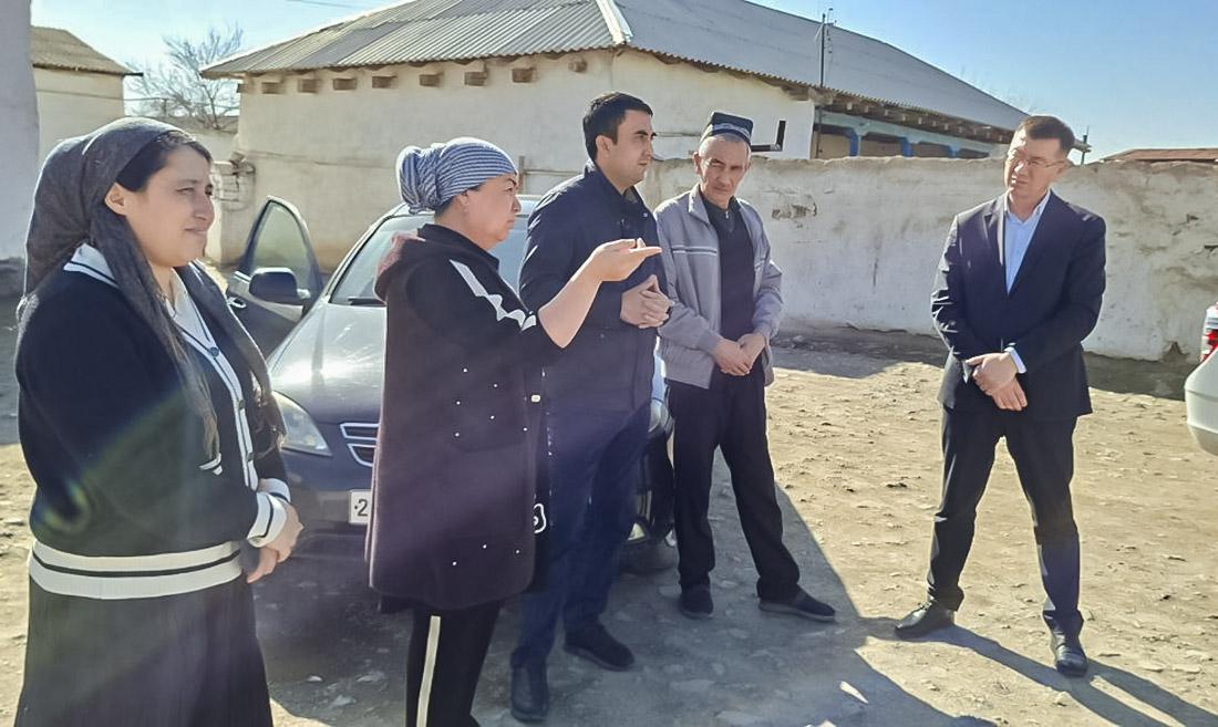 Deputat uyma-uy yurib uchrashuvlar o‘tkazdi