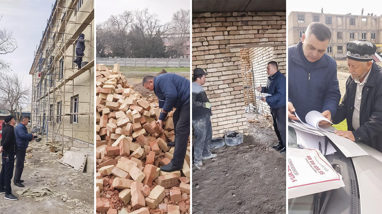 Qurilishlarda muammolar aniqlandi