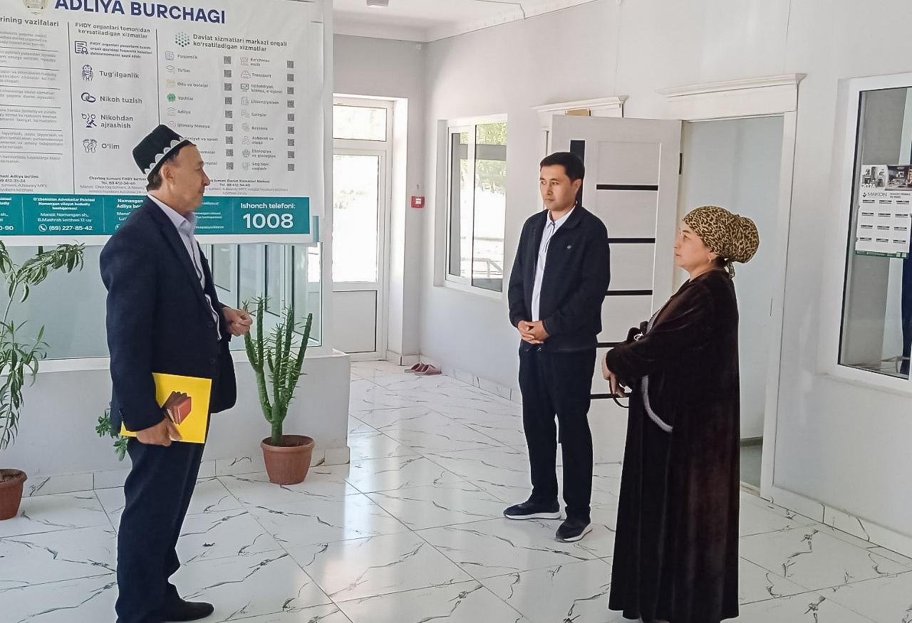 Deputatimiz ijtimoiy xodim faoliyatini o‘rgandi