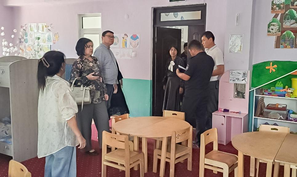 Sayxunoboddagi maktabgacha ta’lim tashkilotlarining joriy holati ko‘zdan kechirildi