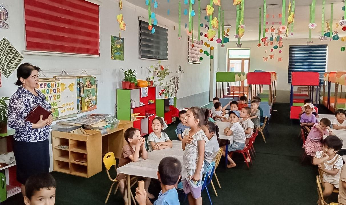 Maktabgacha ta’lim tashkilotlarida o‘rganishlar davom etmoqda