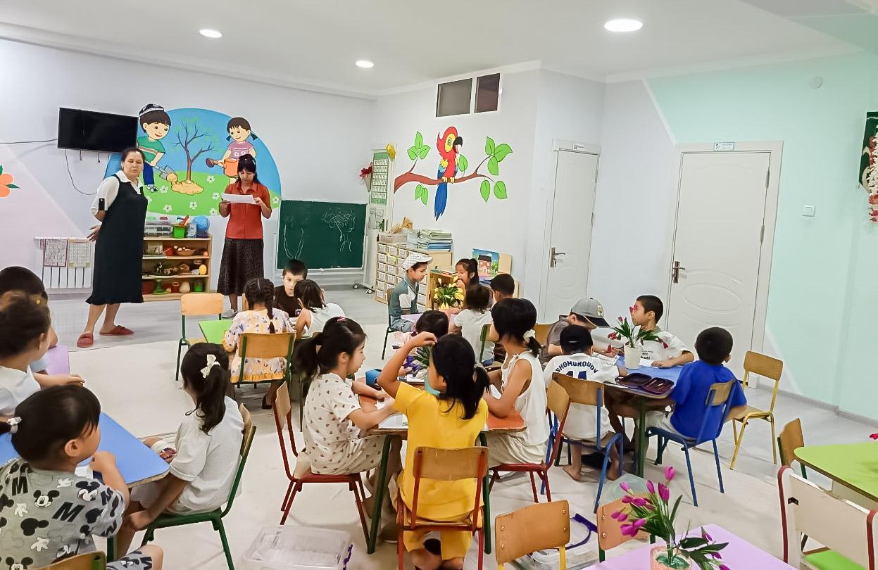 Maktabgacha ta’lim tashkilotidagi sharoitlar o‘rganildi