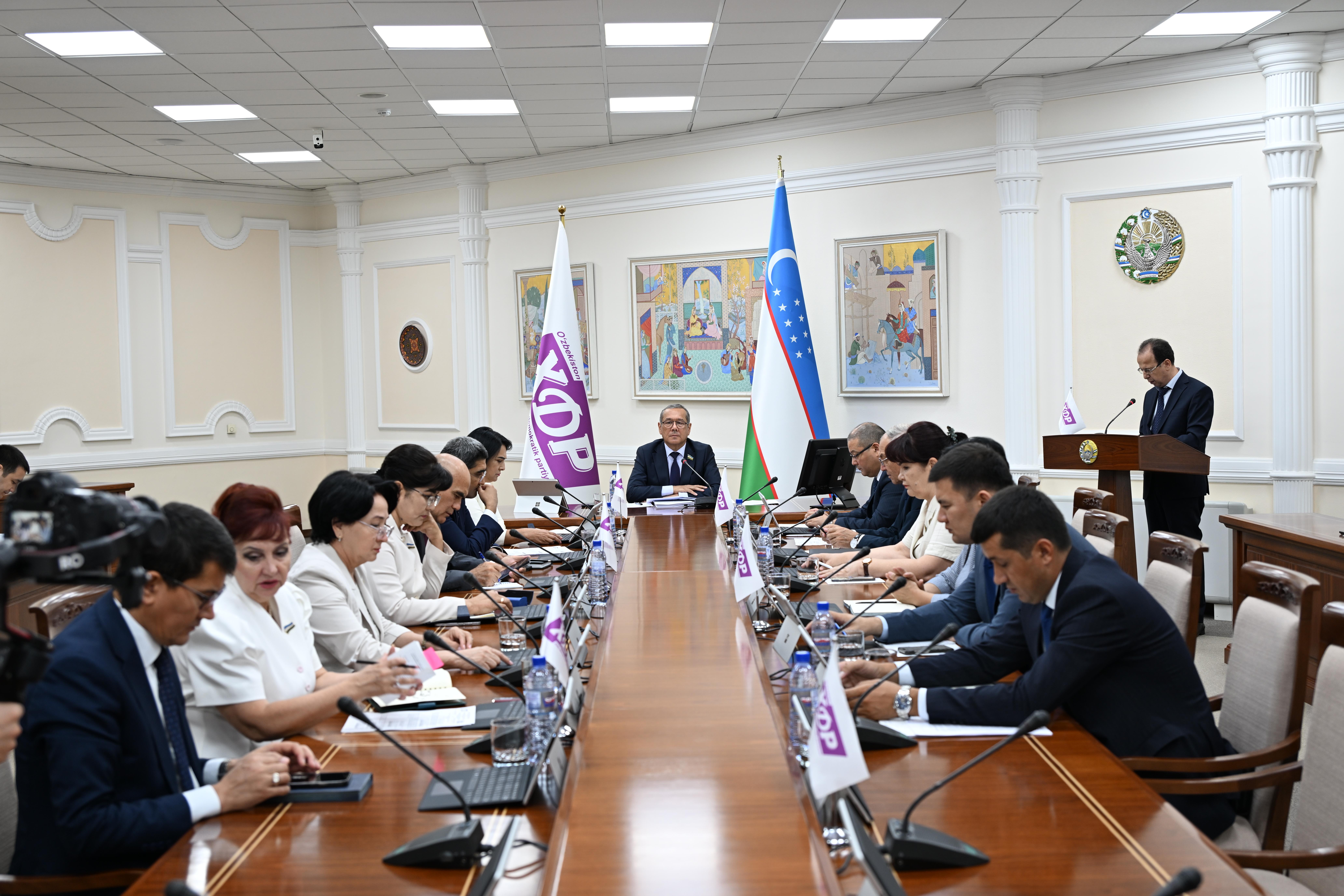 XDP fraksiyasi: aholi mablag‘lari qat’iy himoyaga olinishi zarur