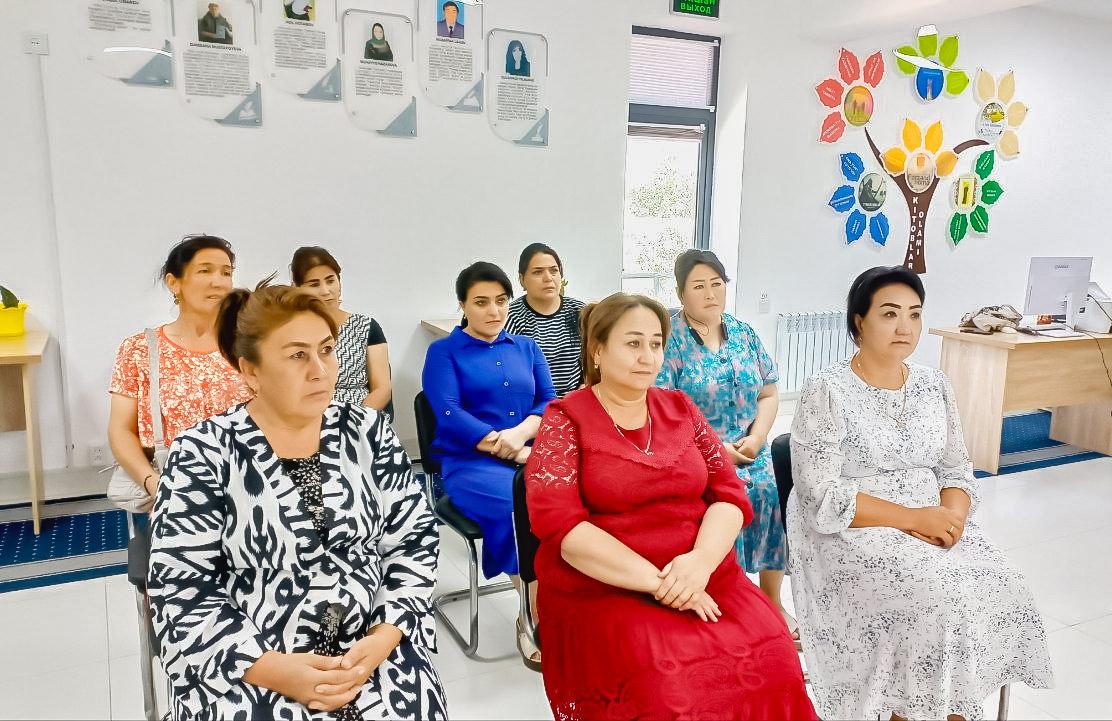 Xotin-qizlar bilan ochiq muloqot tashkil etildi