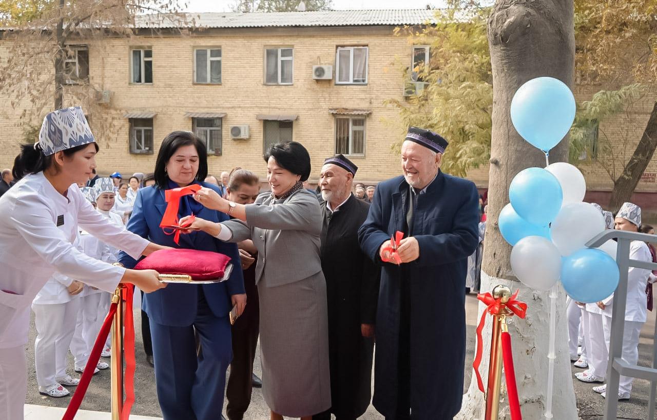 Olmaliqda yangi poliklinika iş boşladi