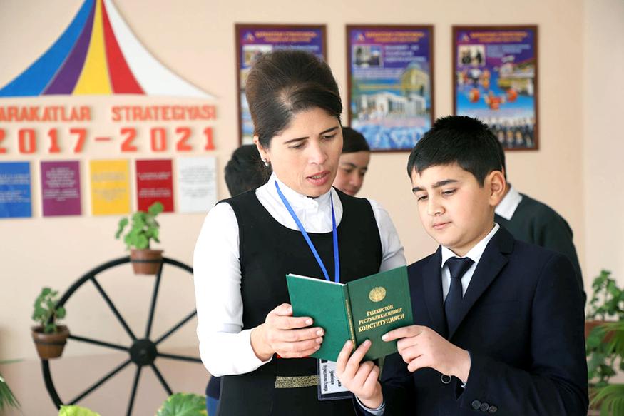 Конституция ёшлар ҳуқуқлари кафолати бўлмоқда