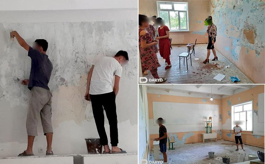Ўқувчини ишлатишдан уялиш керак
