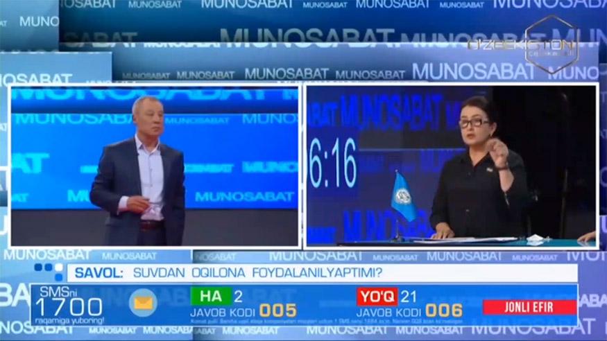 Munosabat TOK-SHOU: Сувдан оқилона фойдаланиш бўйича муаммолар