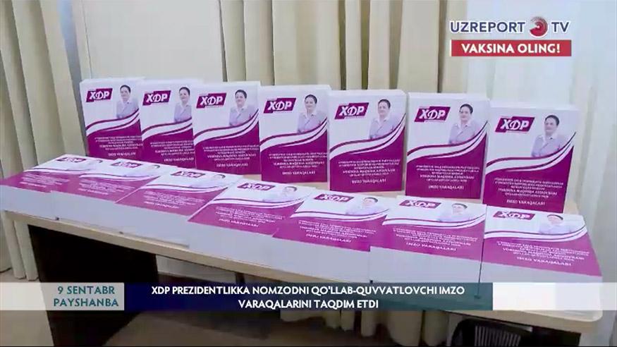 UzReport TV: ХДП Мақсуда Ворисовани Президентликка номзод сифатида рўйхатга олишни сўраб МСКга мурожаат қилди