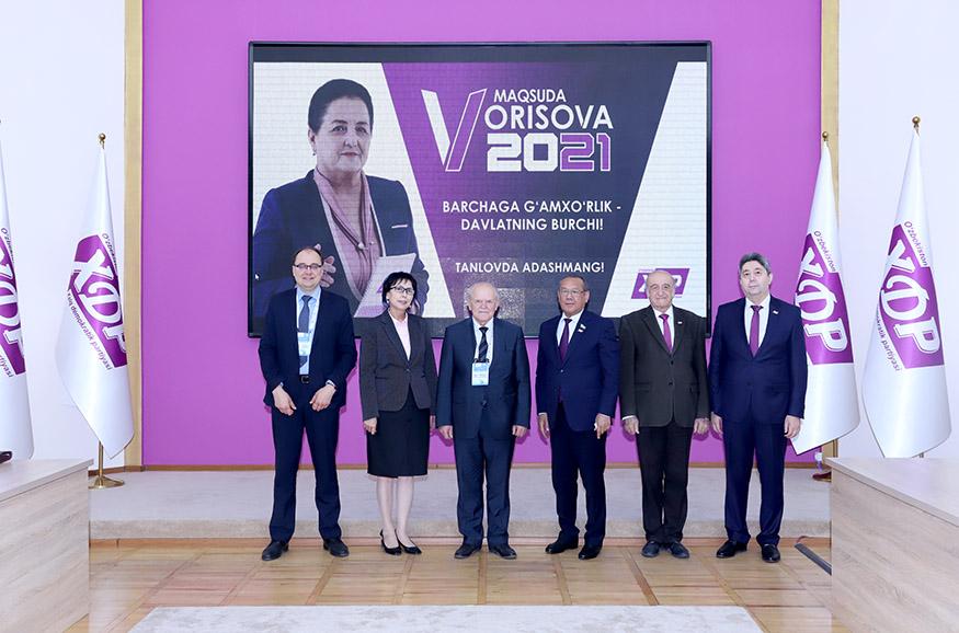 МДҲ кузатувчилари миссияси ХДП да қабул қилинди