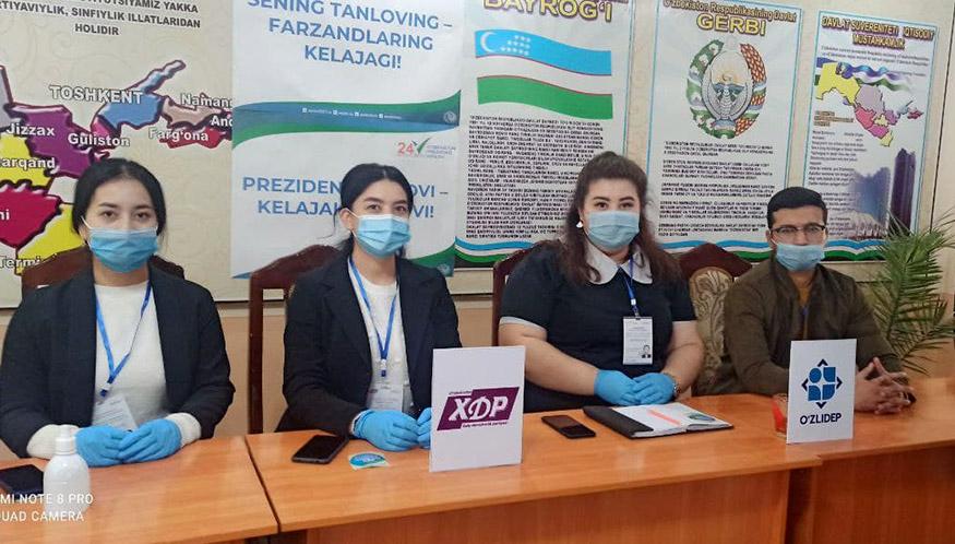Партиямиз кузатувчилари сайлов жараёнларини кузатишда давом этмоқда