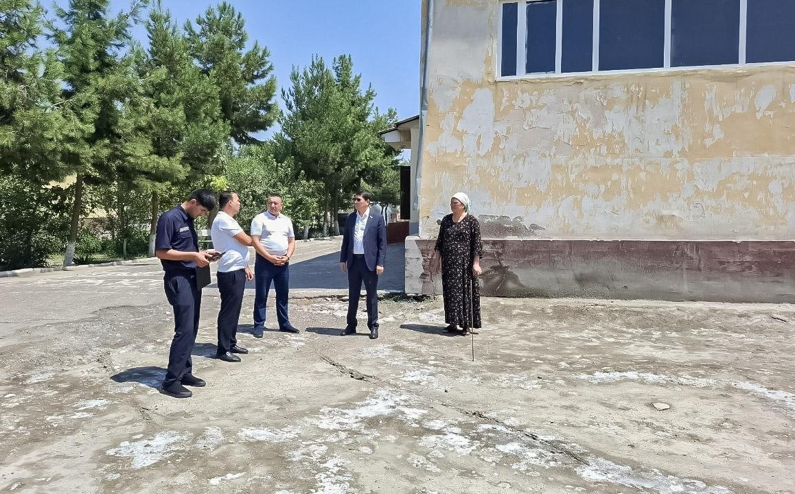 Фарғона вилоятида қурилиш ишлари ва маҳалла фаолияти ўрганилди