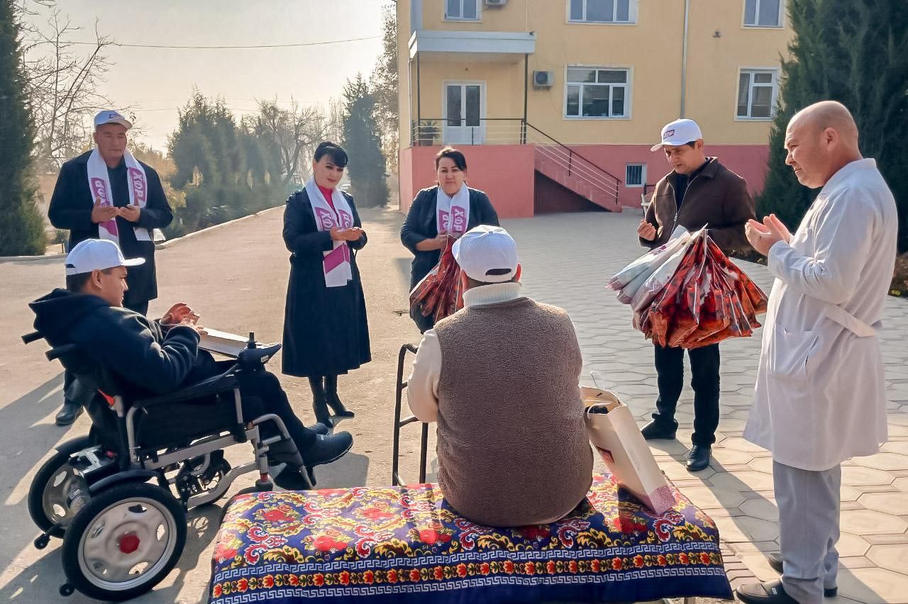 Pop tumanidagi internat-uyida yo‘qlov tadbirlari o‘tkazildi