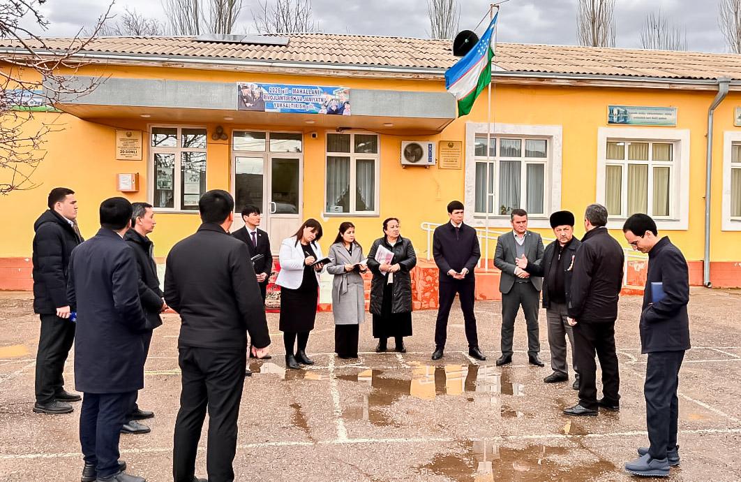 “Бир маҳалла – бир ташаббус” акцияси Паркент туманида