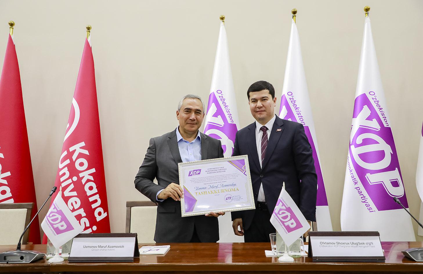 Tashabbuskor yoshlarimiz Farg‘onada jamlandi