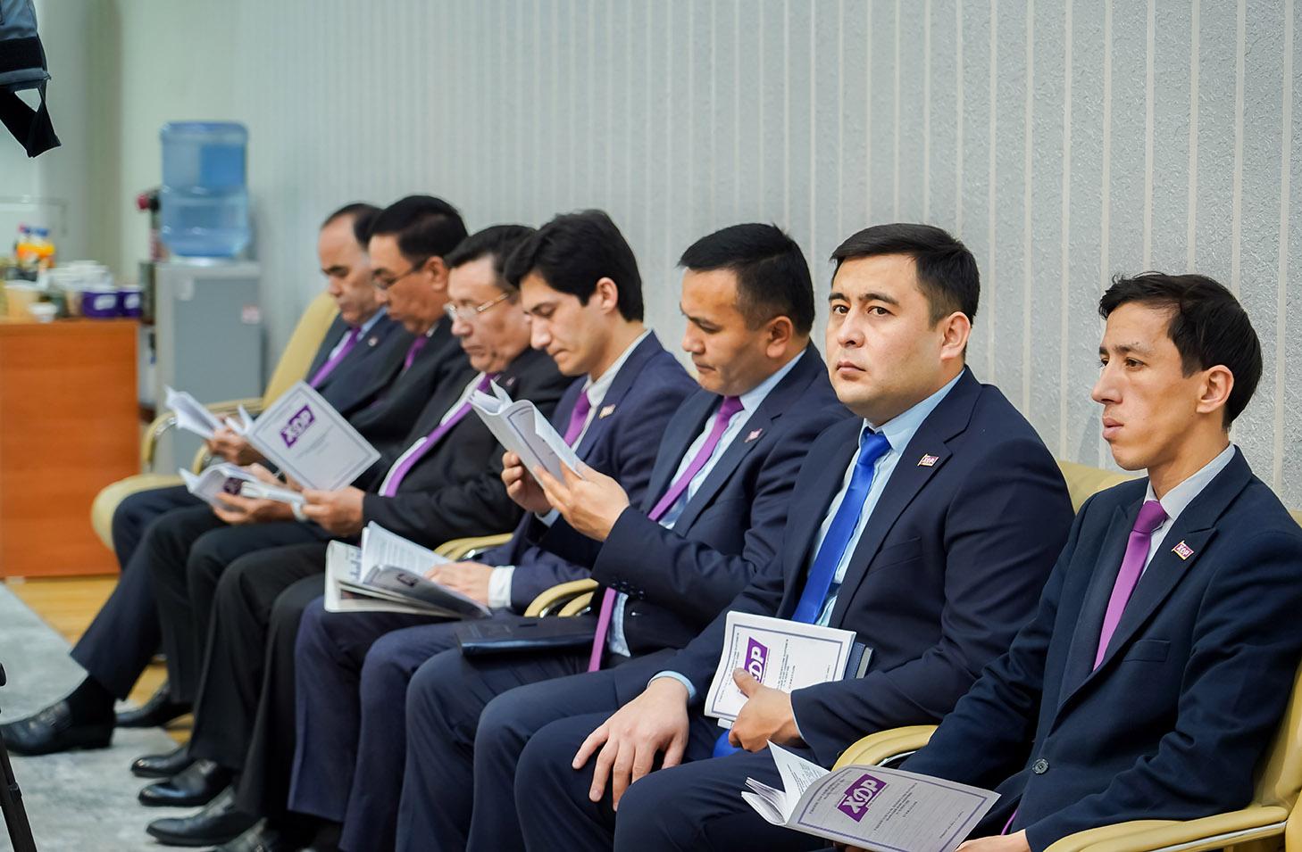 O‘zbekiston XDP Markaziy Kengashining Plenumi bo‘lib o‘tdi