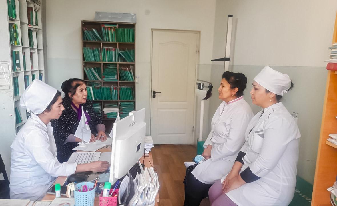 Пискент туманидаги тиббий хизмат сифати ўрганилди