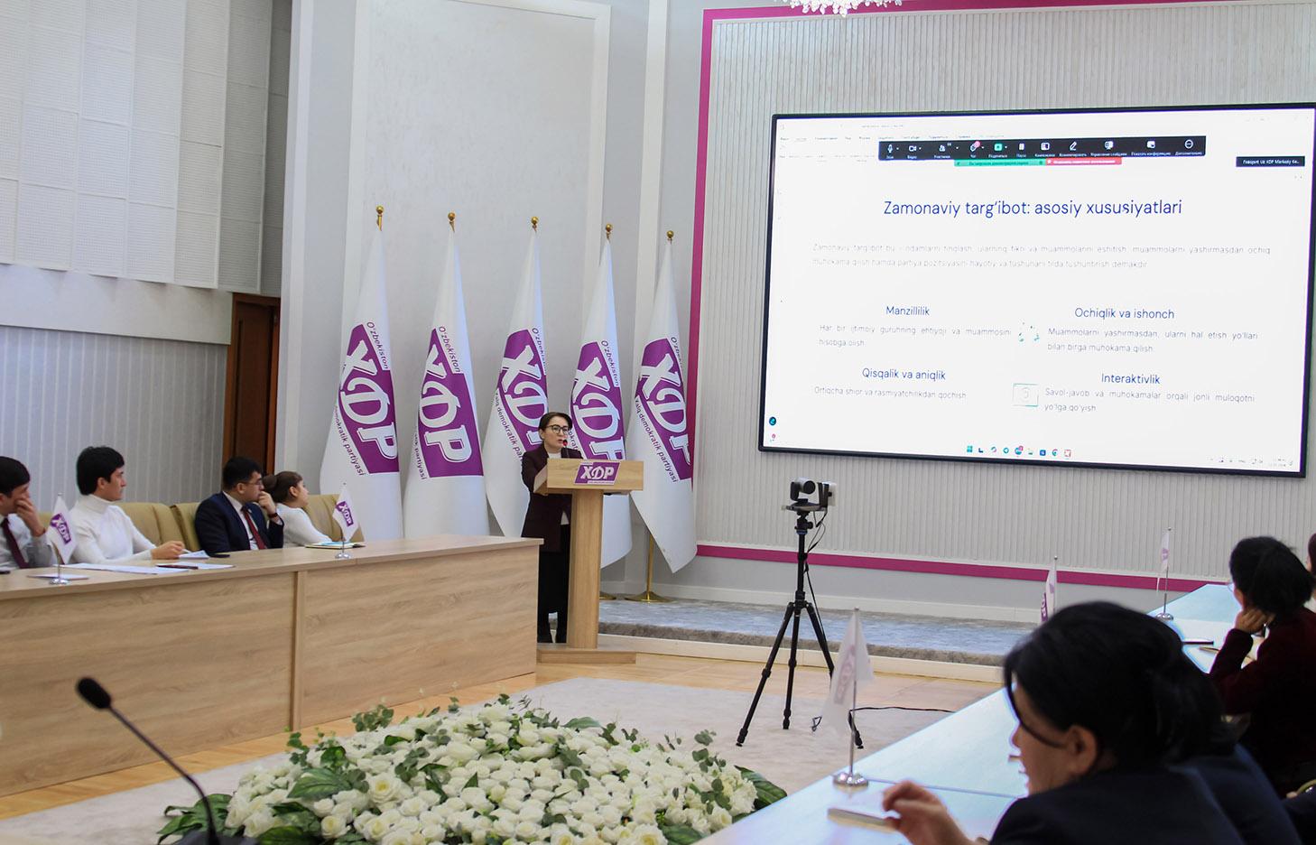 Siyosiy pozitsiyani bildirish va himoya qilish zarur