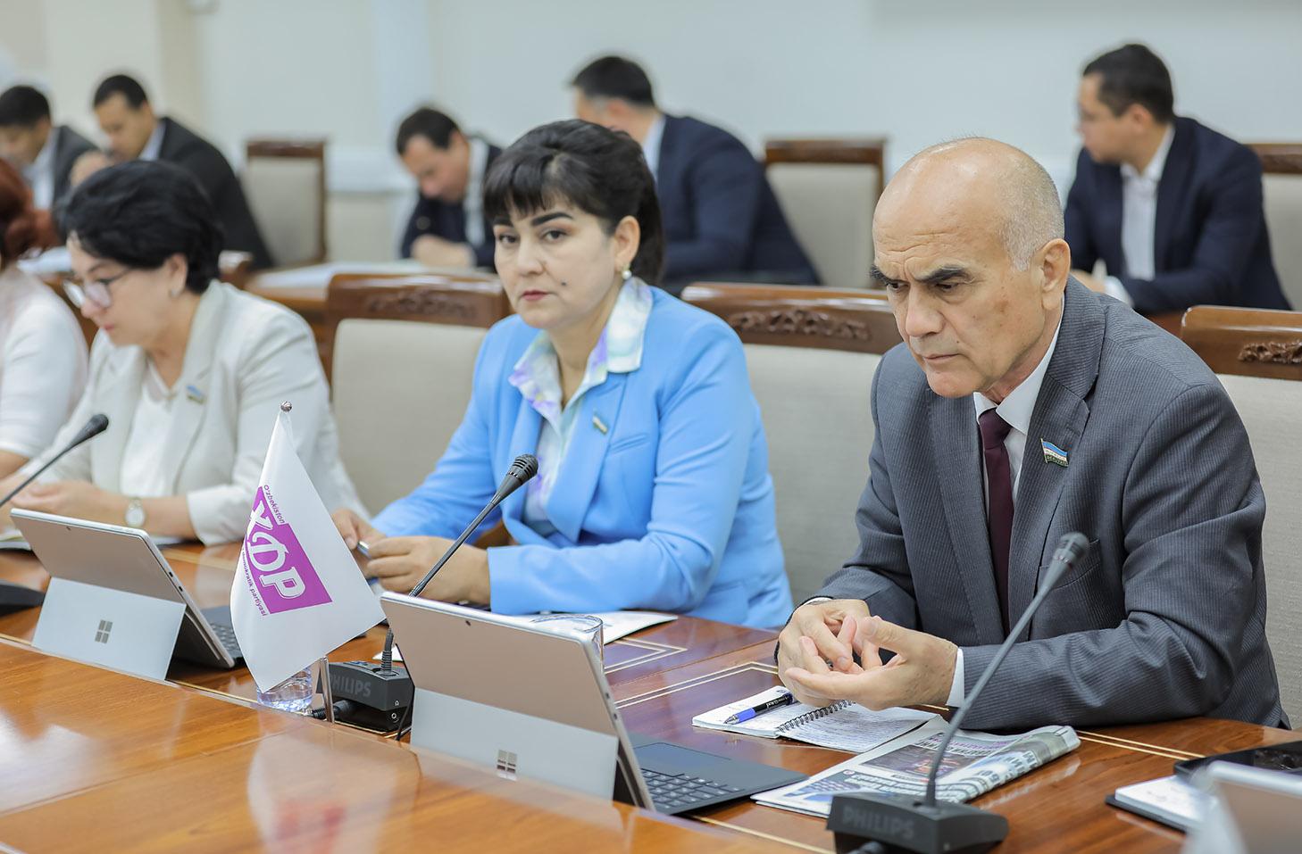 Коммунал соҳа, меҳнат ҳуқуқи ҳимояси – фракция эътиборида