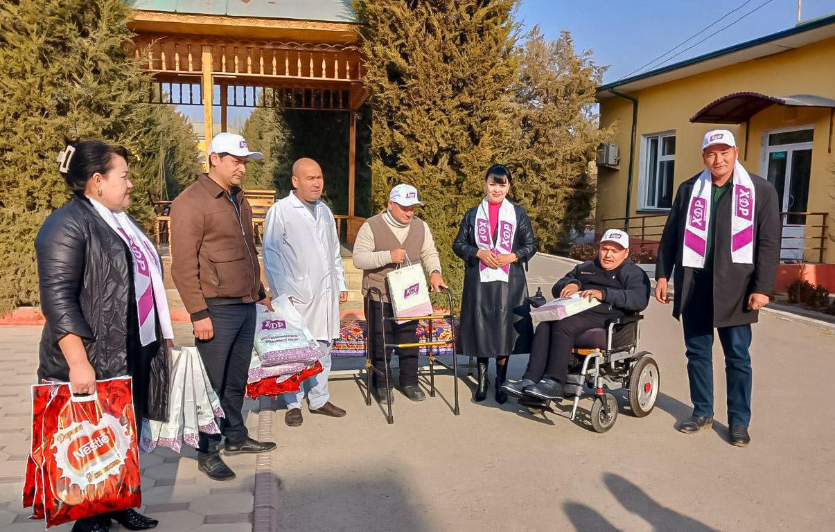 Pop tumanidagi internat-uyida yo‘qlov tadbirlari o‘tkazildi