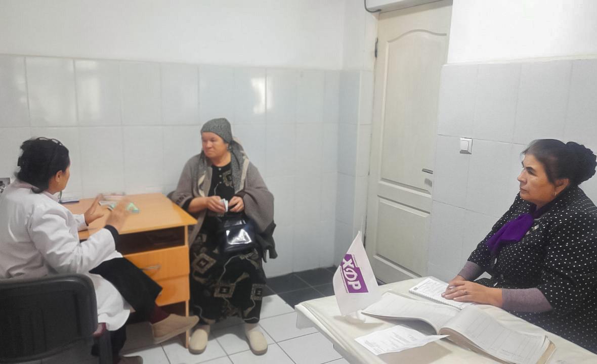 Пискент туманидаги тиббий хизмат сифати ўрганилди