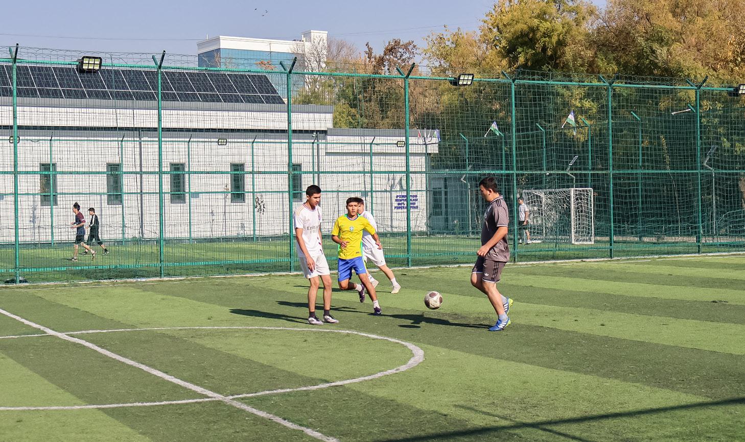 Talabalar o‘rtasida futbol musobaqasi o‘tkazildi