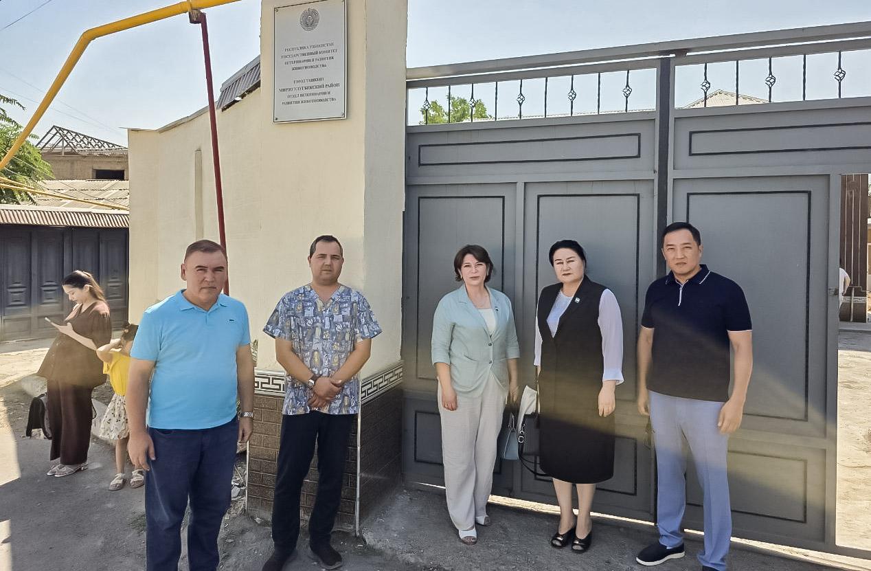 Tuman veterinariya bo‘limi faoliyati o‘rganildi