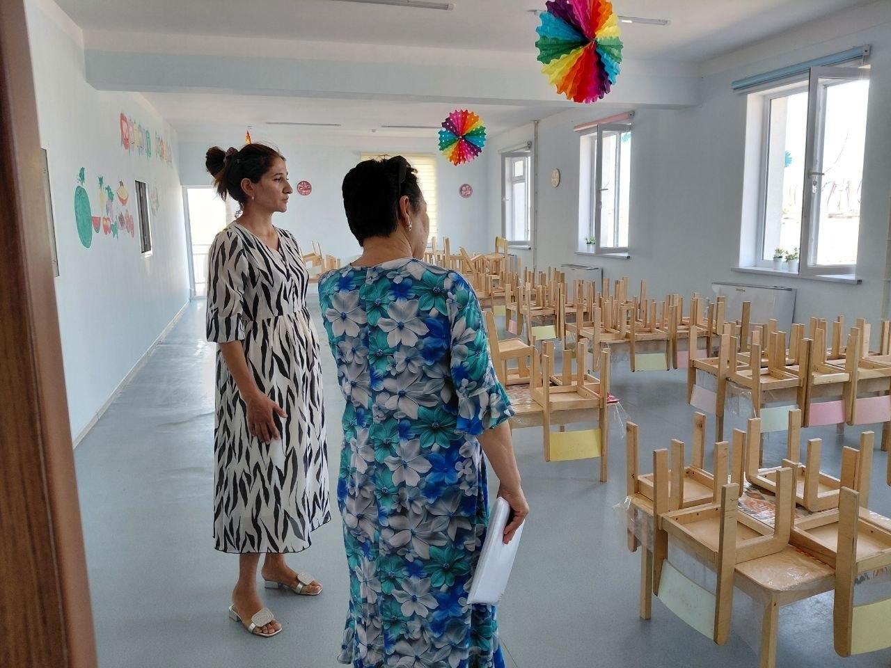 Maktabgacha ta’lim tashkiloti faoliyati o‘rganildi