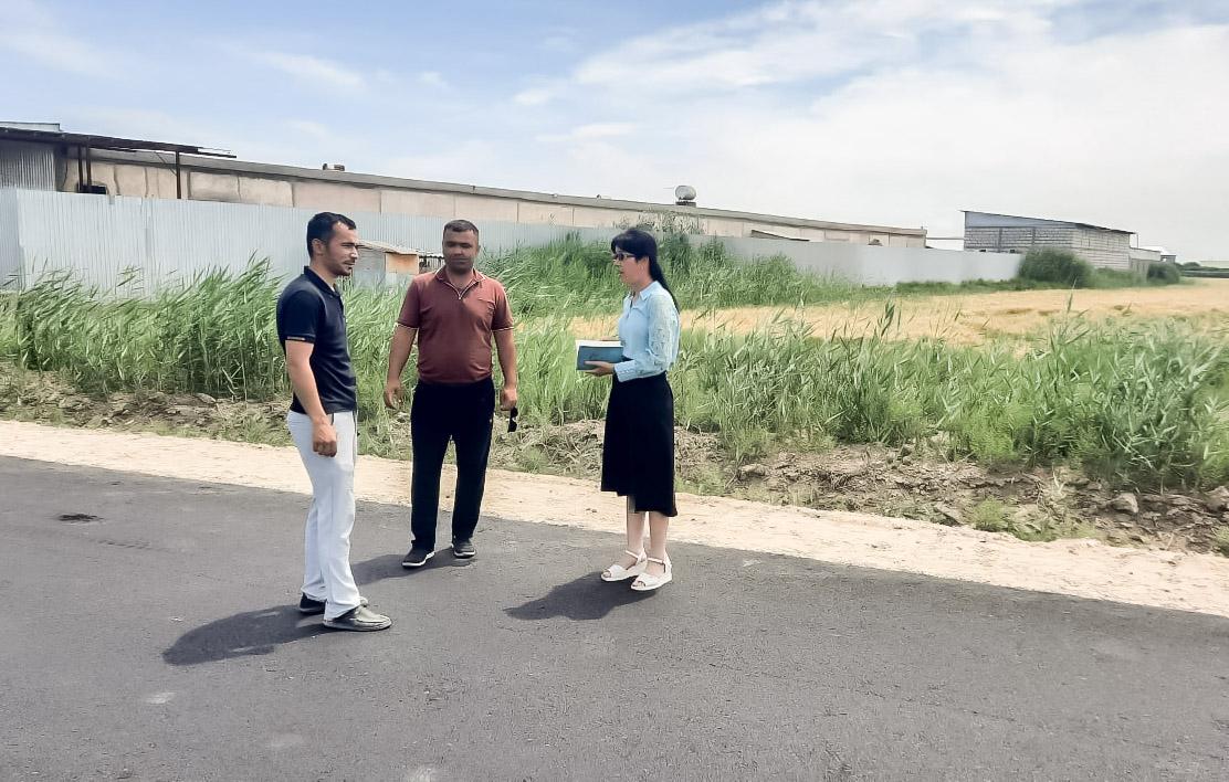 Депутат ташаббуси билан йўл асфальтланди