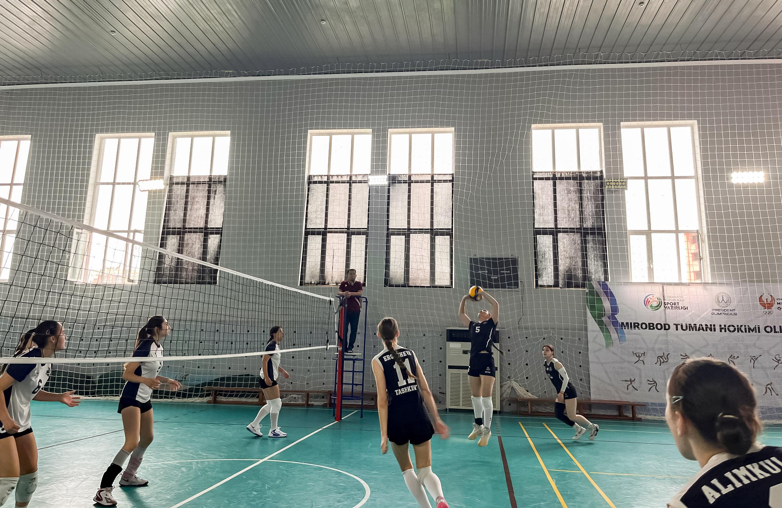 Ёшлар ўртасида спорт беллашуви ўтказилди