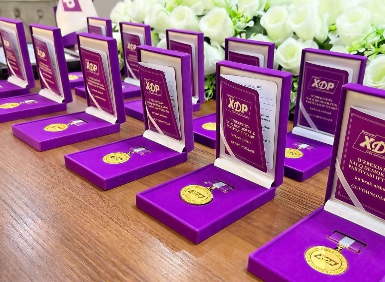 O‘zbekiston XDP Surxondaryo viloyat kengashida partiyaning 34 yilligi munosabati bilan tadbir o‘tkazildi