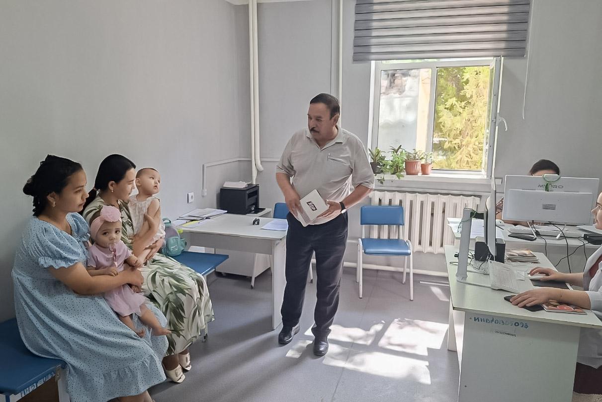 Ellikqal’ada aholi bepul tibbiy ko‘rikdan o‘tkazildi