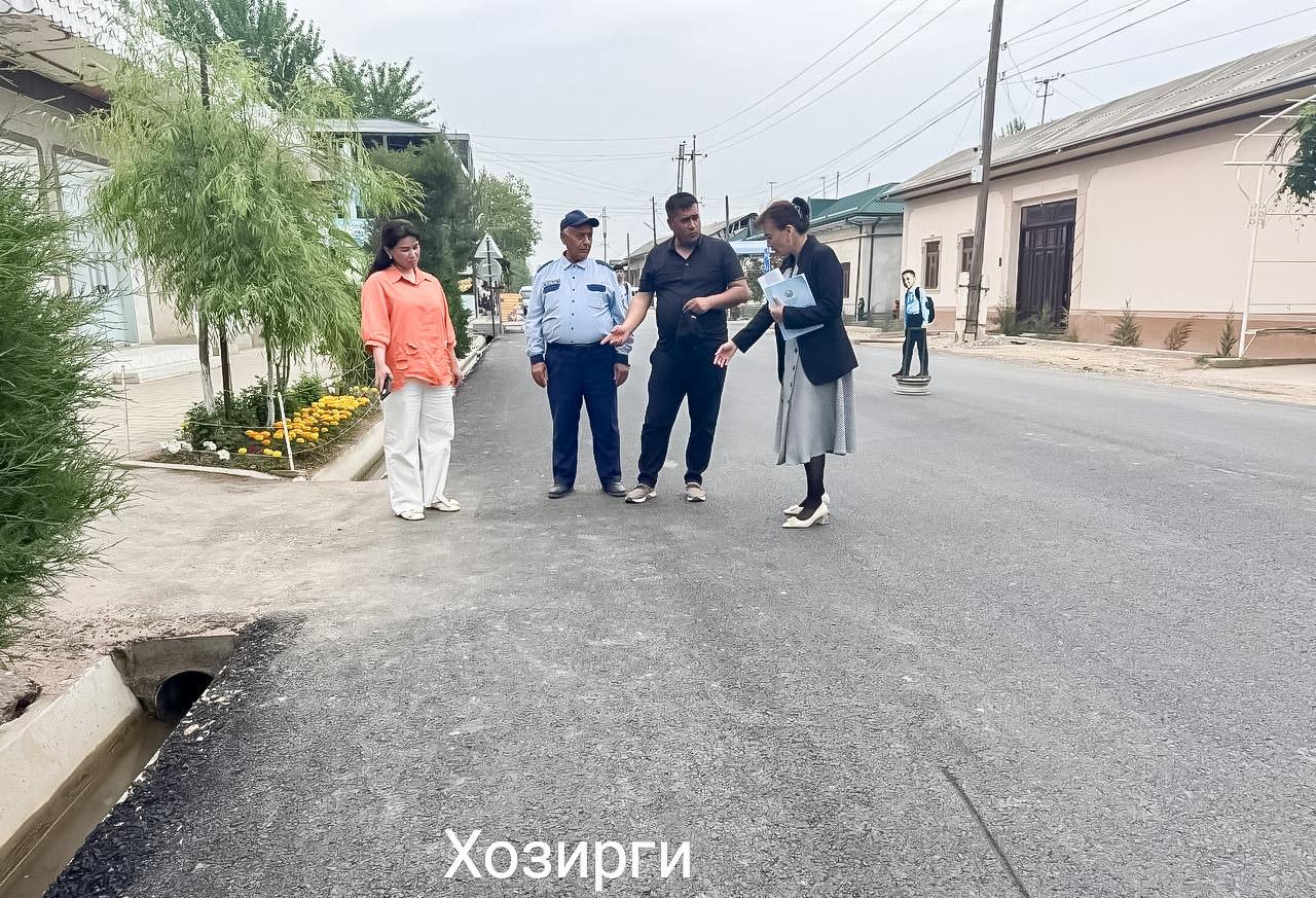 Депутатимиз йўл таъмири масаласини ҳал қилди