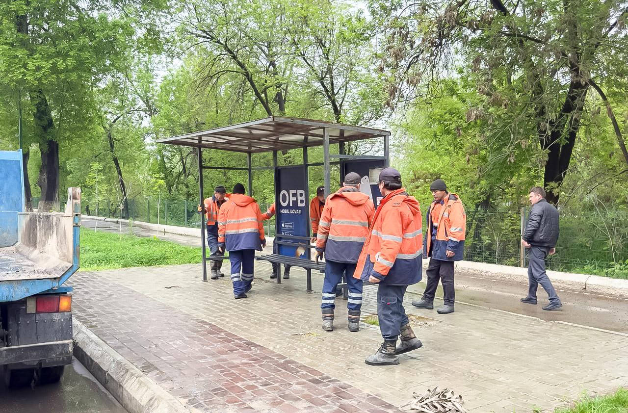 Deputat tashabbusi bilan yangi avtobus bekati o‘rnatildi