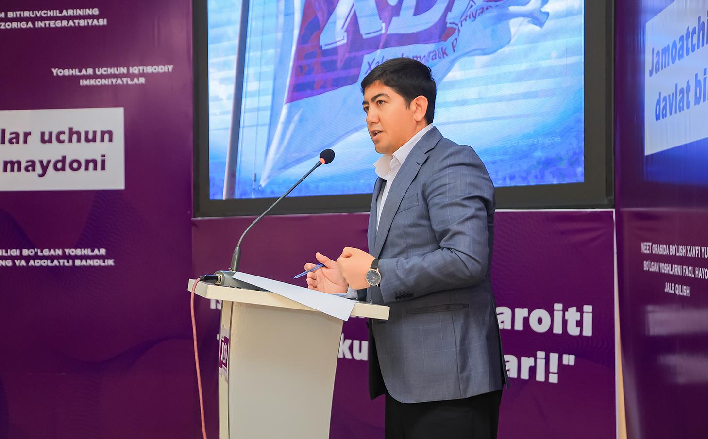 Farg‘onada yoshlar bandligi bo‘yicha jamoatchilik eshituvi o‘tkazildi