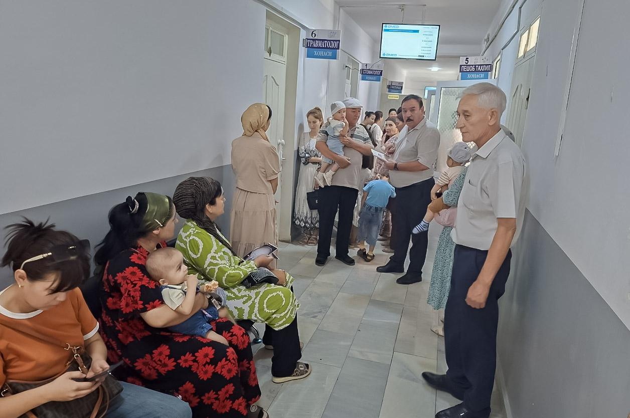 Ellikqal’ada aholi bepul tibbiy ko‘rikdan o‘tkazildi