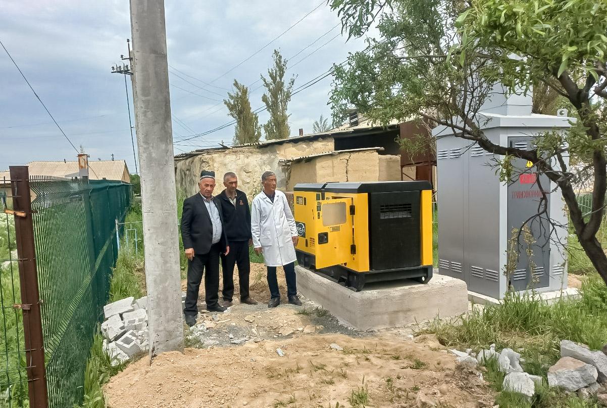 Бахмалдаги оилавий шифокорлик пунктига янги трансформатор ўрнатилди